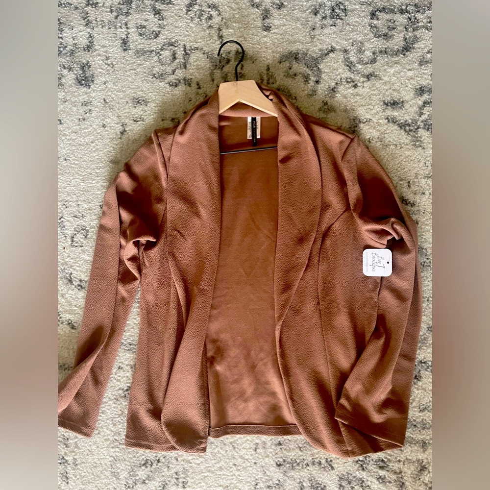 Brown stretch Blazer